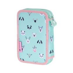 Penar scolar Astra AC21, 2 compartimente, echipat, colectia Panda Penar scolar Astra AC21, 2 compartimente, echipat, colectia Panda