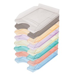 Tavita pentru documente Office Products, fumuriu Tavita pentru documente Office Products, fumuriu