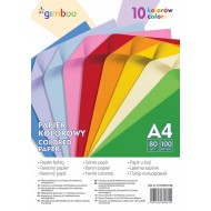 Hartie color GIMBOO, mix 5x20 coli, culori neon, A4, 80g, 100 coli Hartie color GIMBOO, mix 5x20 coli, culori neon, A4, 80g, 100 coli