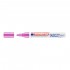 Marker Edding 750 cu vopsea, corp metalic, varf 2-4mm, roz