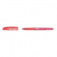 Roller cu gel Pilot Frixion Point, fara mecanism, 0.5 mm, rosu