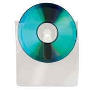 Buzunar autoadeziv cu orificiu pentru degete CD/DVD 3L Office, 10 bucati/set Buzunar autoadeziv cu orificiu pentru degete CD/DVD 3L Office, 10 bucati/set