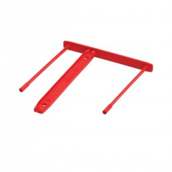 Alonje de mare capacitate Fellowes, plastic reciclat, rosu, 92 mm, 100 bucati/set Alonje de mare capacitate Fellowes, plastic reciclat, rosu, 92 mm, 100 bucati/set