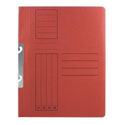Dosar incopciat 1/1 Basic, carton, rosu, 10 bucati/set Dosar incopciat 1/1 Basic, carton, rosu, 10 bucati/set