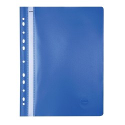 Dosar cu multiperforatii Noki, orange peel, albastru, 25 bucati/set Dosar cu multiperforatii Noki, orange peel, albastru, 25 bucati/set