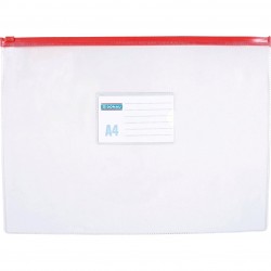 Mapa cu fermoar Donau, A4, plastic Mapa cu fermoar Donau, A4, plastic