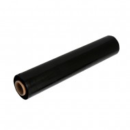 Folie stretch manuala neagra, 1.8 kg brut, 500 mm, tub 0.1 kg, 17 microni Folie stretch manuala neagra, 1.8 kg brut, 500 mm, tub 0.1 kg, 17 microni