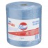 Lavete industriale, Kimberly-Clark, Wypall X80, 34x31.5 cm, albastru, 475 portii/rola