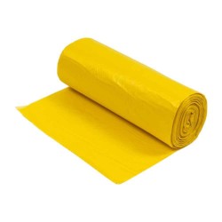 Saci menaj LDP  basic galbeni, 60 L, 20 bucati/rola Saci menaj LDP  basic galbeni, 60 L, 20 bucati/rola