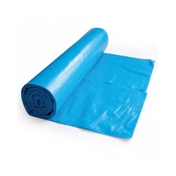 Saci menaj LDPE basic albastri, 60 L, 18 microni, 20 bucati/rola Saci menaj LDPE basic albastri, 60 L, 18 microni, 20 bucati/rola