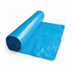 Saci menaj LDPE standard, albastri, 120L, 24 microni, 10 bucati/rola Saci menaj LDPE standard, albastri, 120L, 24 microni, 10 bucati/rola