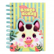 Notes A6 cu spira Bangoberry Piggy Porcusorul, 280 pagini Notes A6 cu spira Bangoberry Piggy Porcusorul, 280 pagini