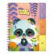 Notes cu separatoare si spira Bangoberry Pally Panda, 200 pagini Notes cu separatoare si spira Bangoberry Pally Panda, 200 pagini