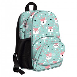 Ghiozdan BP70 ST Right Lovely Fox 2 compartimente, 32x22x11 cm Ghiozdan BP70 ST Right Lovely Fox 2 compartimente, 32x22x11 cm