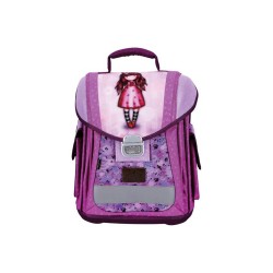 Ghiozdan Gorjuss Santoro ergonomic, solid, catarama metalica, 25 L, aspect stralucitor, The Birthday Ghiozdan Gorjuss Santoro ergonomic, solid, catarama metalica, 25 L, aspect stralucitor, The Birthday