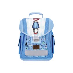 Ghiozdan Gorjuss Santoro ergonomic, solid, catarama metalica, 25 L, aspect stralucitor, Where Am I Ghiozdan Gorjuss Santoro ergonomic, solid, catarama metalica, 25 L, aspect stralucitor, Where Am I