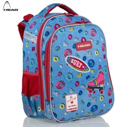 Ghiozdan Head HD-404, 2 compartimente, design jeans Ghiozdan Head HD-404, 2 compartimente, design jeans