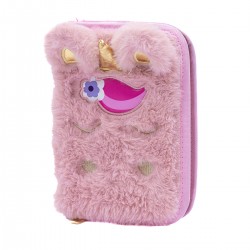 Penar echipat pufos Astra AC6, 1 compartiment, unicorni   Penar echipat pufos Astra AC6, 1 compartiment, unicorni