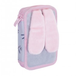 Penar scolar Astra, 2 compartimente, neechipat, design iepuras Penar scolar Astra, 2 compartimente, neechipat, design iepuras