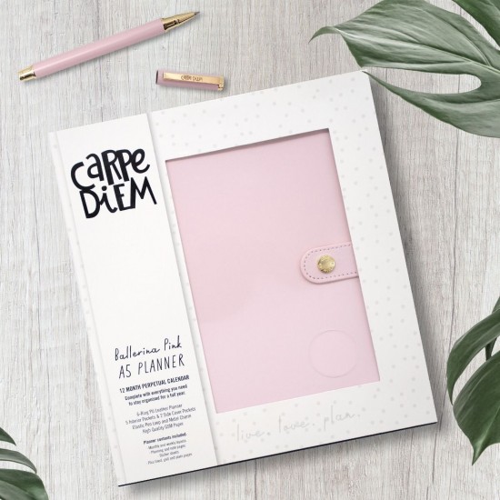 Agenda planificator A5 Carpe Diem, nedatata Agenda planificator A5 Carpe Diem, nedatata