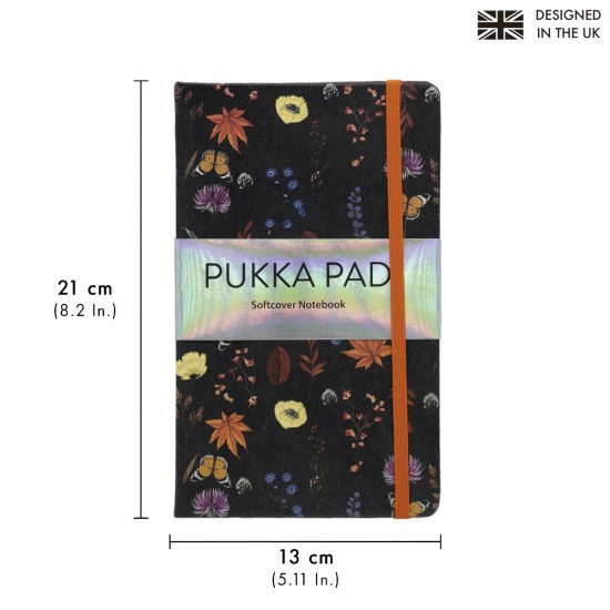 Agenda Pukka Pads Bloom, dictando, 192 pag, hartie 80 g, dimensiune 13 x 21 x 2 cm, coperti cartonate Agenda Pukka Pads Bloom, dictando, 192 pag, hartie 80 g, dimensiune 13 x 21 x 2 cm, coperti cartonate