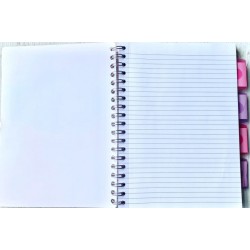 Caiet cu spirala si 5 separatoare Pukka Pads Project Book Pastel, coperti PP, 200 pag Matematica, B5, hartie 80g PINK Caiet cu spirala si 5 separatoare Pukka Pads Project Book Pastel, coperti PP, 200 pag Matematica, B5, hartie 80g PINK