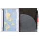 Caiet cu spirala si separatoare Pukka Pads A4 Executive Metallic Project Book, 200 pag, 80 g, coperti cartonate SILVER Caiet cu spirala si separatoare Pukka Pads A4 Executive Metallic Project Book, 200 pag, 80 g, coperti cartonate SILVER