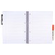 Caiet cu spirala si separatoare Pukka Pads A4 Executive Metallic Project Book, 200 pag, 80 g, coperti cartonate SILVER Caiet cu spirala si separatoare Pukka Pads A4 Executive Metallic Project Book, 200 pag, 80 g, coperti cartonate SILVER