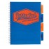 Caiet cu spirala si separatoare Pukka Pads Project Book Neon B5 200 pag matematica albastru