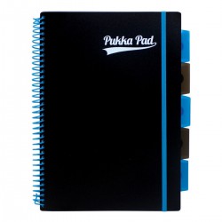 Set 3 caiete cu spirala si separatoare Pukka Pads PP Neon A4 200 pag, dictando, coperti PP, mix culori Set 3 caiete cu spirala si separatoare Pukka Pads PP Neon A4 200 pag, dictando, coperti PP, mix culori