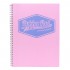 Caiet cu spirala Pukka Pads Pastel Jotta dictando A4, 200 pag, 80 g, PINK