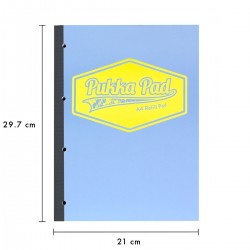 Caiet Pukka Pads Pastel, dictando, A4, 400 pag, hartie 80 g, coperti cartonate BLUE Caiet Pukka Pads Pastel, dictando, A4, 400 pag, hartie 80 g, coperti cartonate BLUE