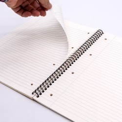 Caiet cu spirala Pukka Pads Jotta Kraft, A4 dictando, 200 pag, hartie 80 g, cu 4 perforatii indosariere, coperti cartonate Caiet cu spirala Pukka Pads Jotta Kraft, A4 dictando, 200 pag, hartie 80 g, cu 4 perforatii indosariere, coperti cartonate