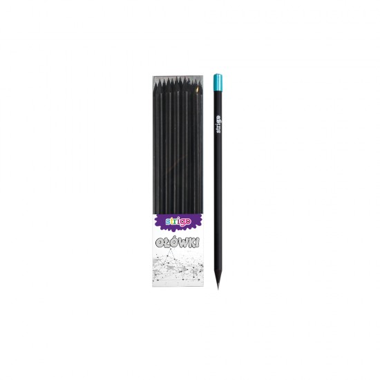 Creioane HB Diamant colorat, 36 bucati Creioane HB Diamant colorat, 36 bucati