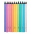 Creioane colorate Strigo pastel 12 culori, cu ascutitoare