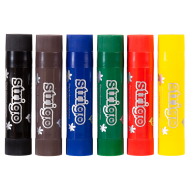 Creioane Strigo Gel Stick 6 culori 10g Creioane Strigo Gel Stick 6 culori 10g