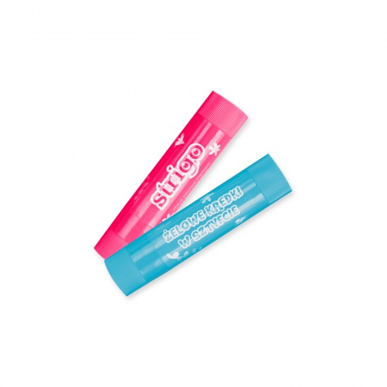 Creioane Strigo Gel Stick 12 culori 10g