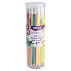Creioane Strigo HB Pastel, 36 buc Creioane Strigo HB Pastel, 36 buc