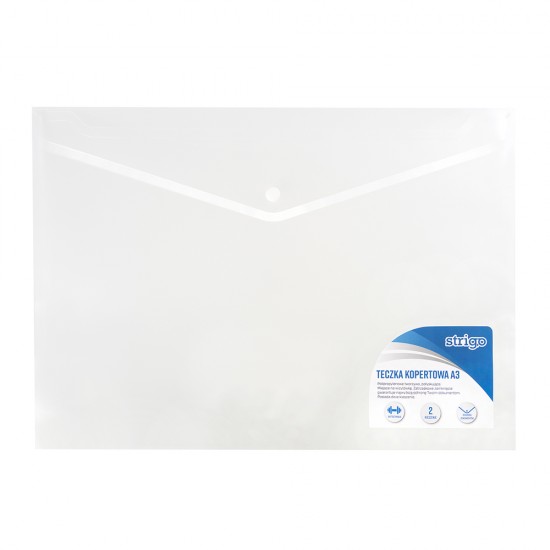 Dosar plic cu capsa Strigo A3 transparent Dosar plic cu capsa Strigo A3 transparent
