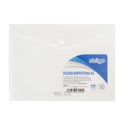 Dosar plic cu capsa Strigo PP A5 HORIZONTAL TRANSPARENT Dosar plic cu capsa Strigo PP A5 HORIZONTAL TRANSPARENT