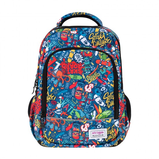 Ghiozdan, Strigo, Misty+ 20022ST, 39 x 27 x 18, 24 litri, multicolor Ghiozdan, Strigo, Misty+ 20022ST, 39 x 27 x 18, 24 litri, multicolor