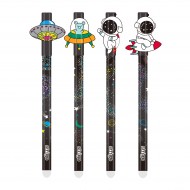 Set 4 pixuri Strigo cerneala cu stergere, COSMOS Set 4 pixuri Strigo cerneala cu stergere, COSMOS