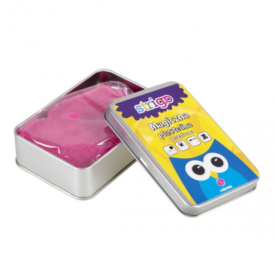 Plastilina magica Strigo METALLIC Roz Plastilina magica Strigo METALLIC Roz