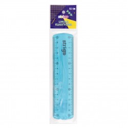 Rigla Strigo flexibila 15 CM Albastru Rigla Strigo flexibila 15 CM Albastru