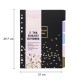 Set 5 separatoare A4 Pukka Pads Rochelle&Jess, hartie cartonata 250 g Set 5 separatoare A4 Pukka Pads Rochelle&Jess, hartie cartonata 250 g