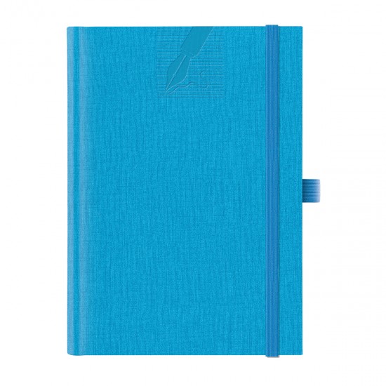 Agenda Furore, A5, nedatata, hartie ivory, albastru Agenda Furore, A5, nedatata, hartie ivory, albastru