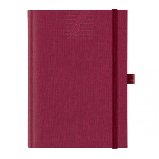 Agenda Furore, A5, nedatata, hartie ivory, bordeaux