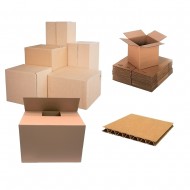 Cutii pliate din carton, 600 x 400 x 400 mm, 10 bucati/set Cutii pliate din carton, 600 x 400 x 400 mm, 10 bucati/set