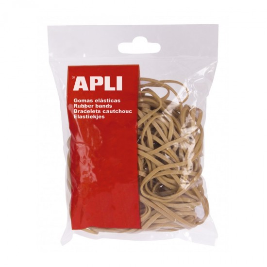 Elastice Apli, diametru 80 mm, latime 5 mm, 100 g