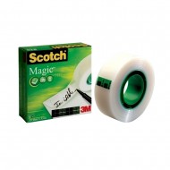 Banda adeziva Scotch Magic, 19 mm x 33 m, 6 role + 2 gratis Banda adeziva Scotch Magic, 19 mm x 33 m, 6 role + 2 gratis